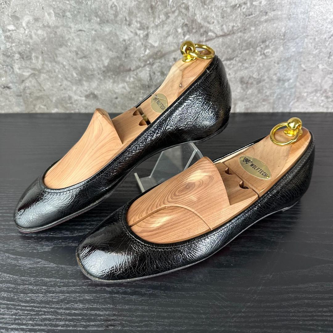 S310 大きいサイズ25cm クリスチャンルブタン バレリーナ バレエシューズ