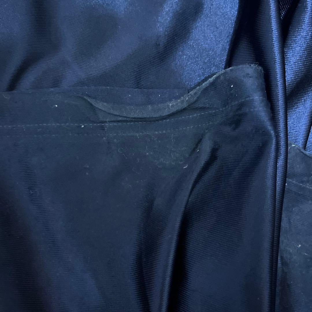 00s archive adidas トラックパンツ　極太　横全ボタン　裾幅27