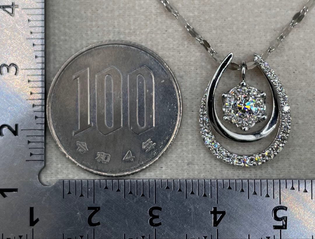 専用JA226★最高級 ESTELLE ダイヤモンド0.56ct ネックレス
