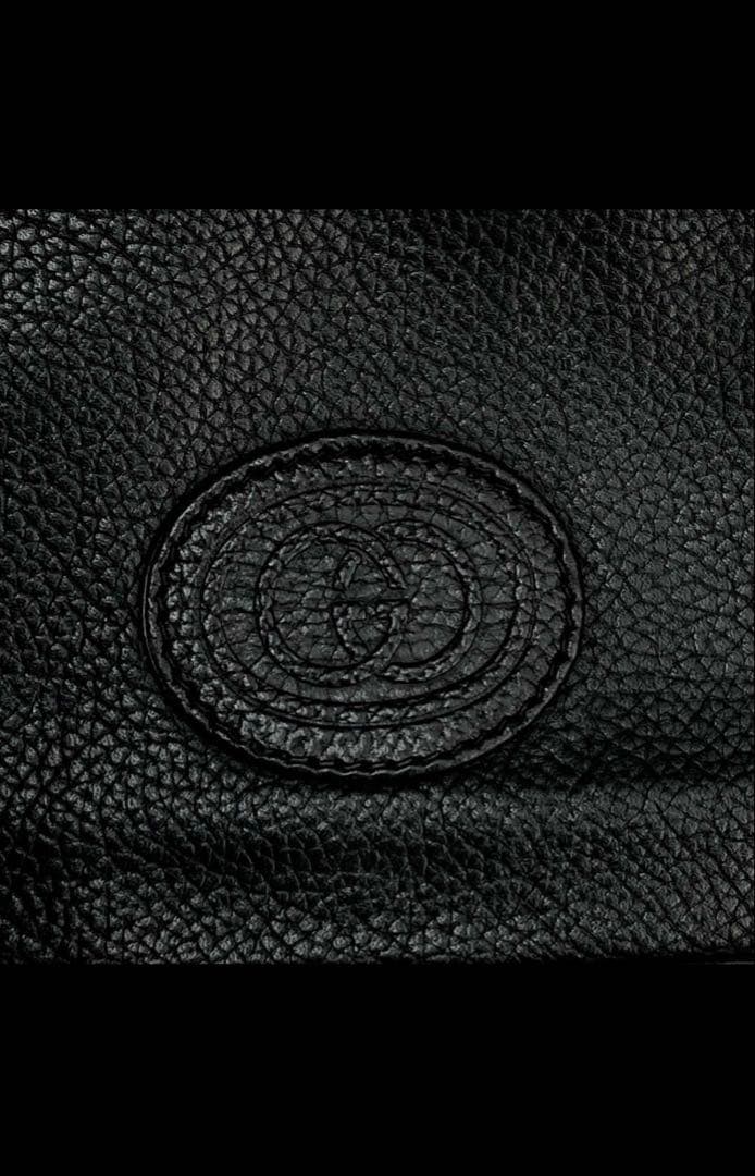 う*し様 グッチ　ショルダーバッグ　2way GG インターロッキング レザー