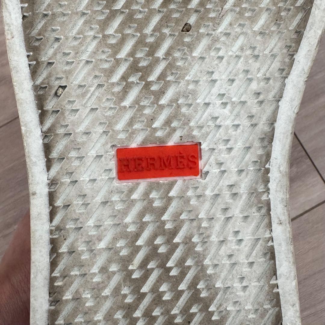 HERMES エルメス　ハイカットスニーカー　ケリーバックル38（25.0cm）