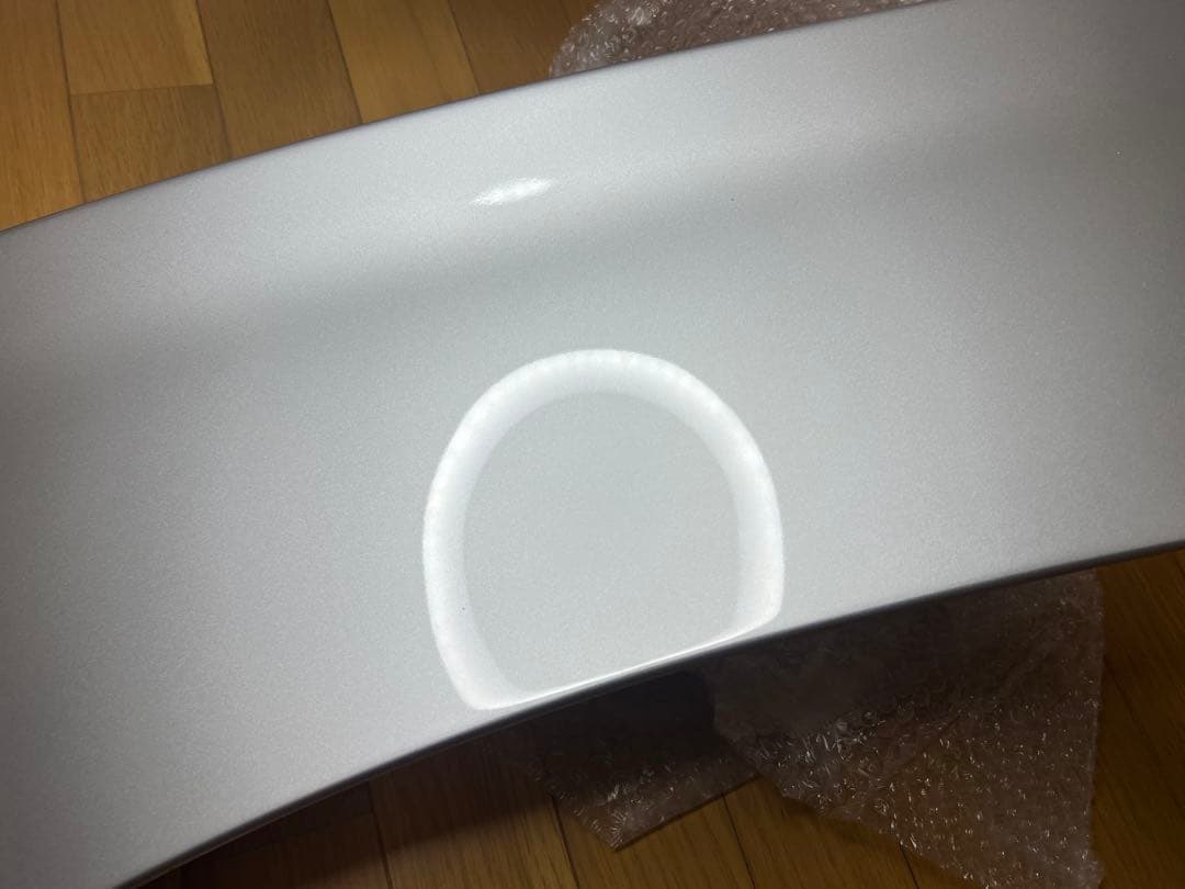 専用商品 TRD 50系プリウス前期シルバー　 リアトランクスポイラー