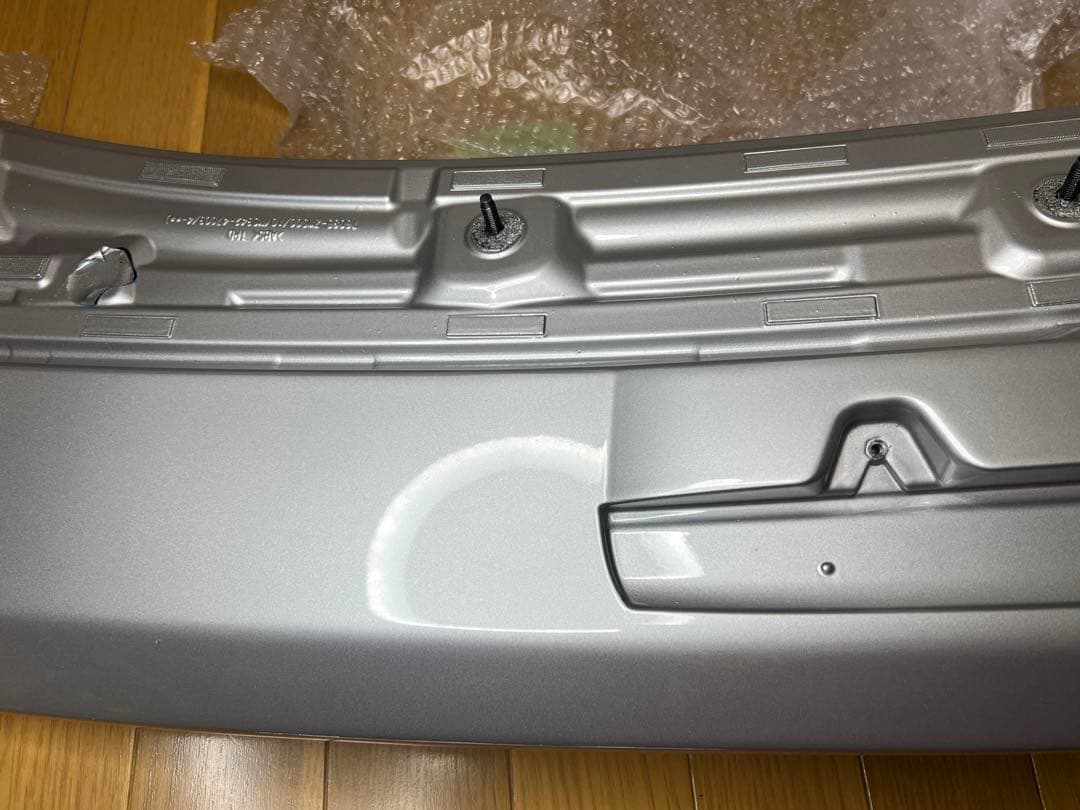 専用商品 TRD 50系プリウス前期シルバー　 リアトランクスポイラー