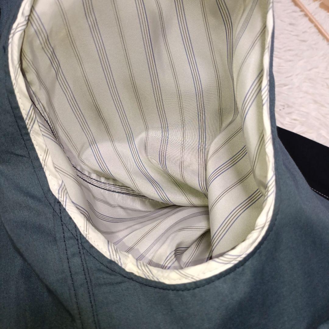 極美品■nanamica オーバサイズ テーラードジャケット ネイビー