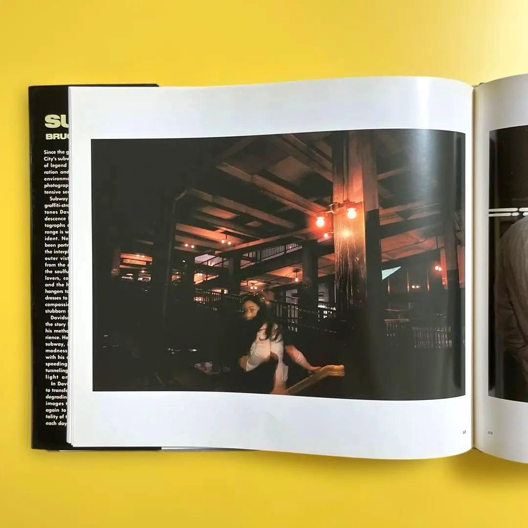 BRUCE DAVIDSON : SUBWAY ブルース・デヴィッドソン 写真集