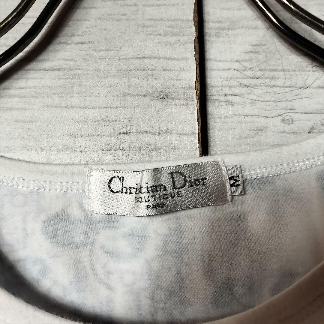 Dior クリスチャンディオール 半袖Tシャツ カットソー トロッター 花柄