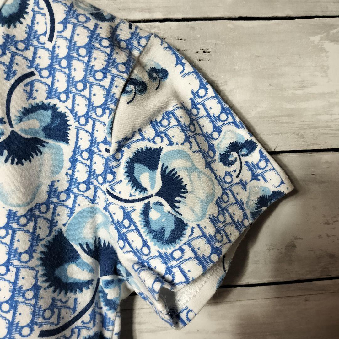 Dior クリスチャンディオール 半袖Tシャツ カットソー トロッター 花柄