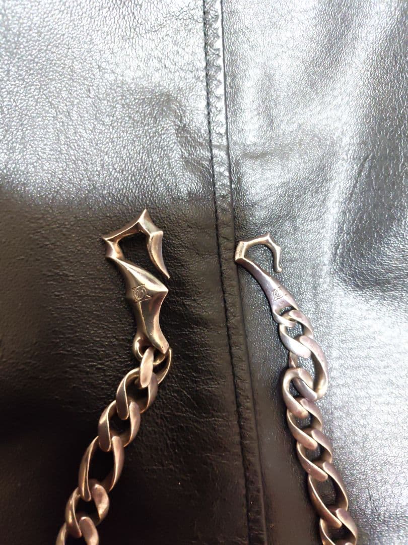 シルバー925 オズアブストラクト レジスタンス ウォレットチェーン