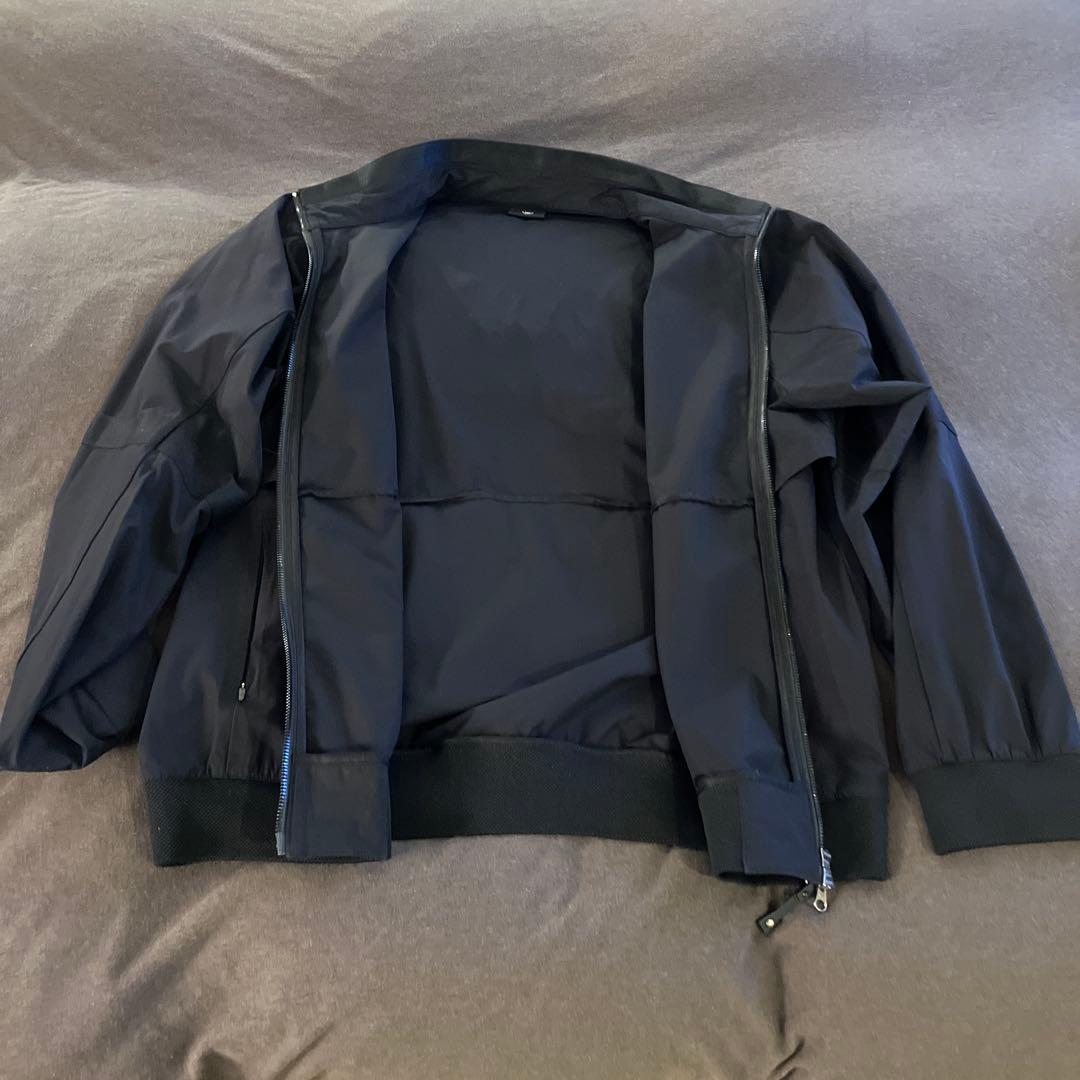 ANEW GOLF ブラックメンズジャケット袖取り外し可能