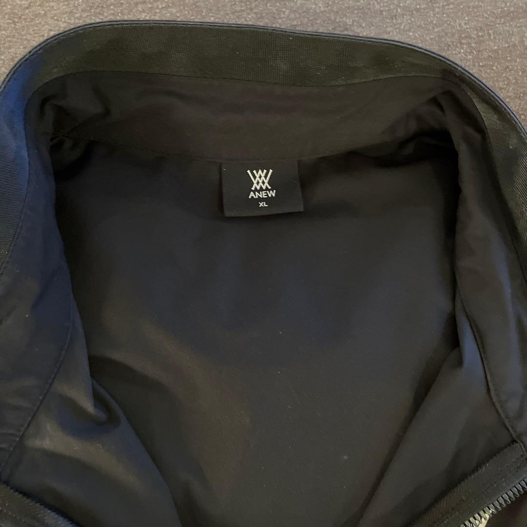 ANEW GOLF ブラックメンズジャケット袖取り外し可能