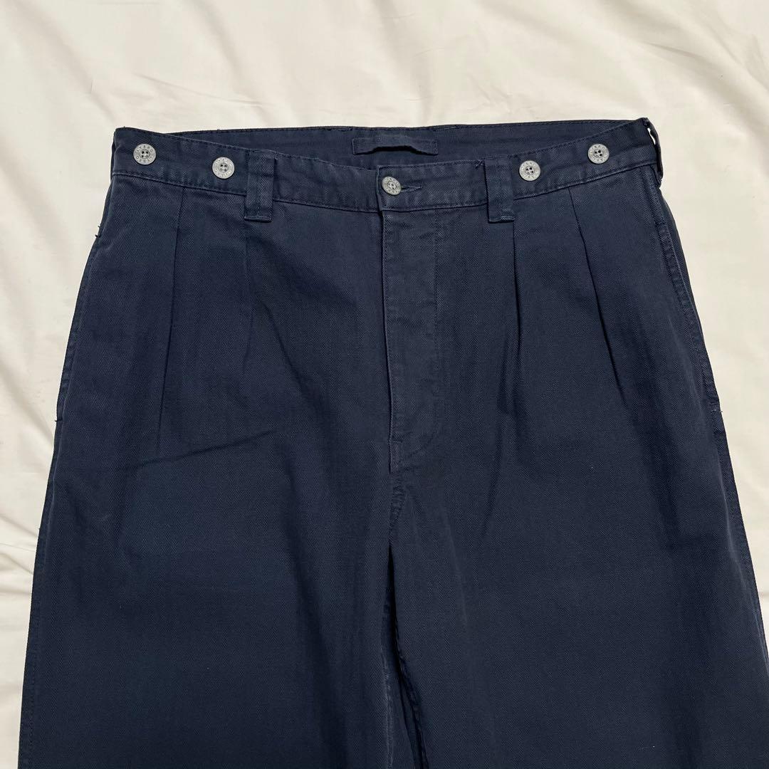 Nigel Cabourn ナイジェルケーボン ヘリンボーン ツータックパンツ