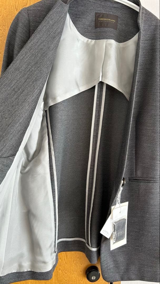 TOMORROWLAND ポリエステルウールモクロディ キザミカラー　新品