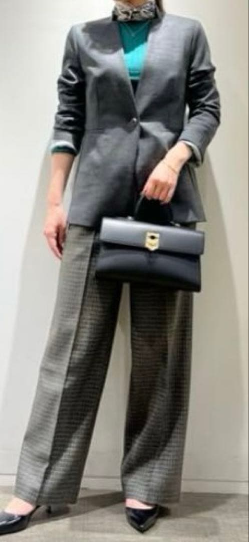 TOMORROWLAND ポリエステルウールモクロディ キザミカラー　新品