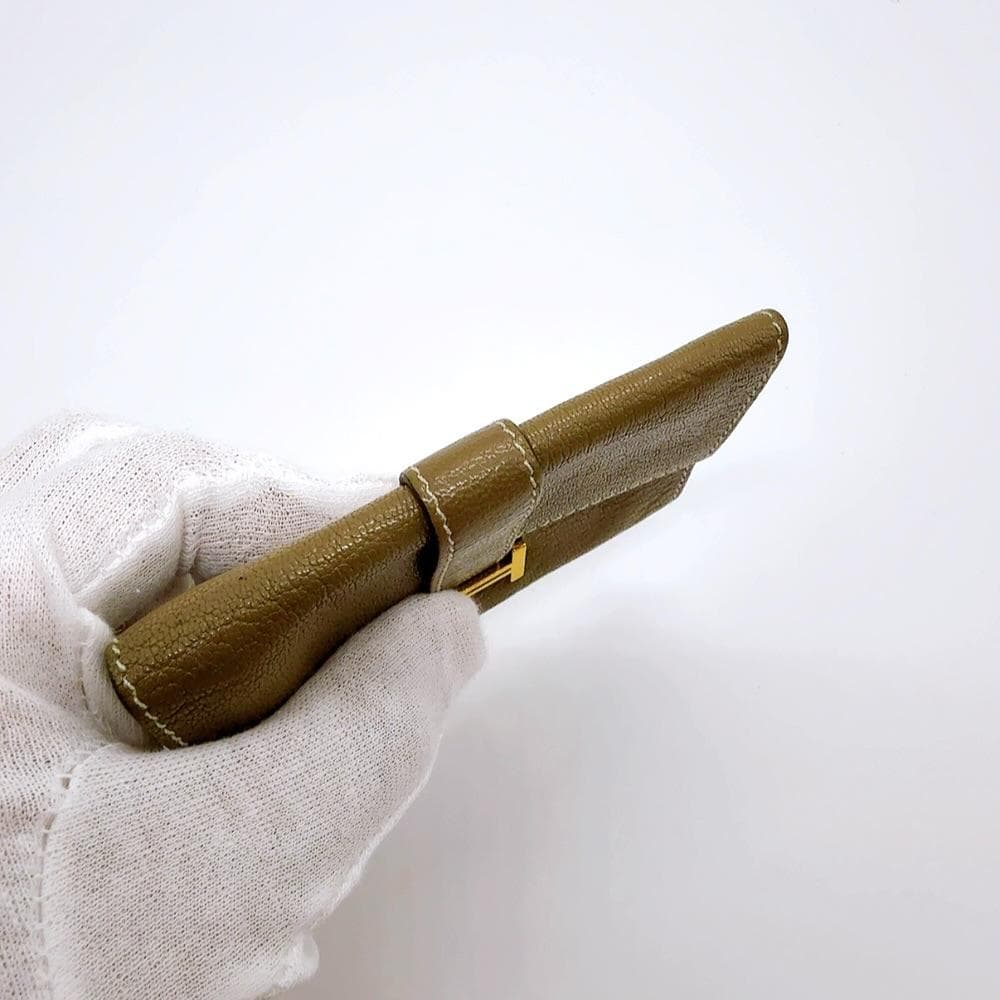 ◇エルメス◇レザー/ベアン/エトゥープ/4連キーケース/刻印:Z/ブランド