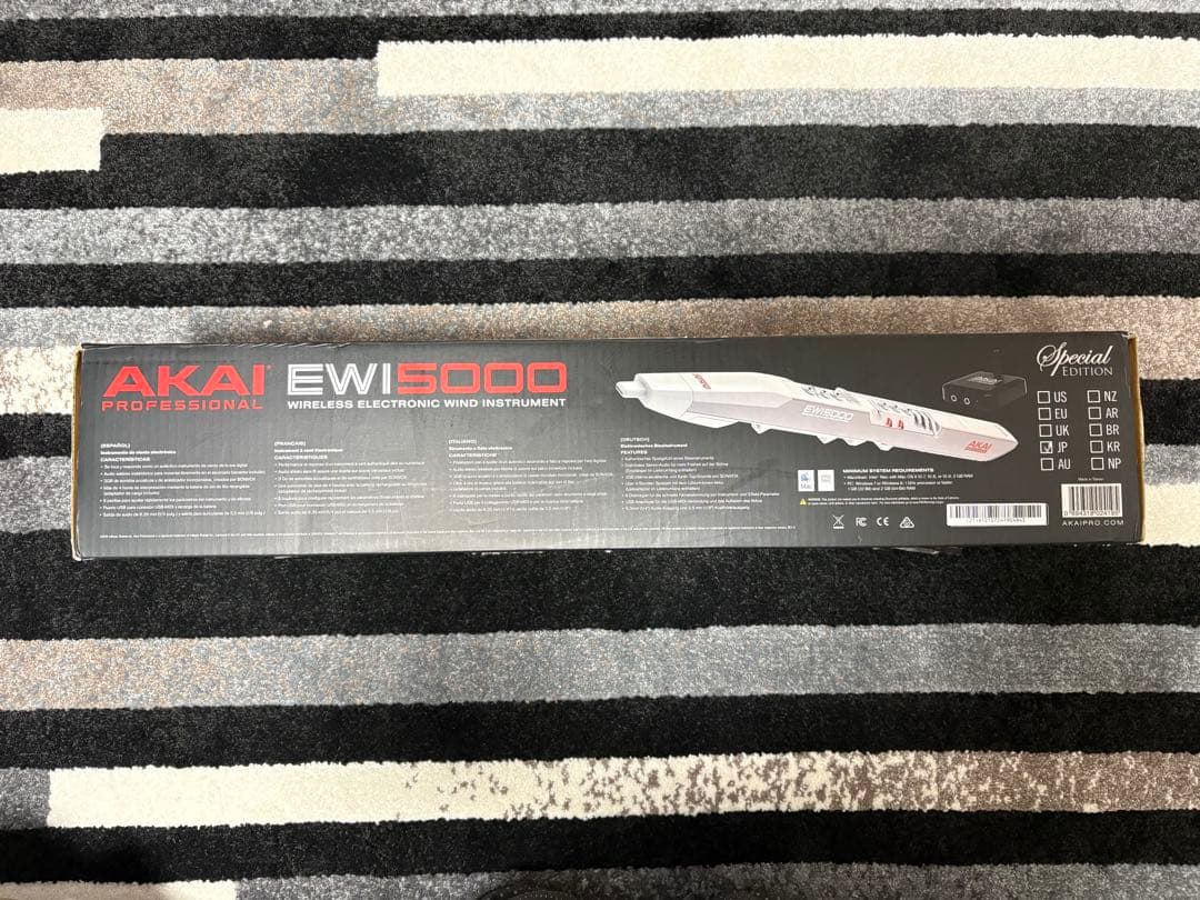 AKAI EWI5000 ワイヤレス電子管楽器