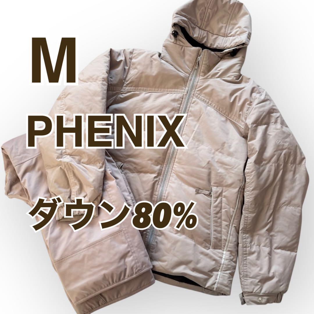 PHENIX スノーウェア　レディースM　ダウン入ベージュ　スキースノーボード