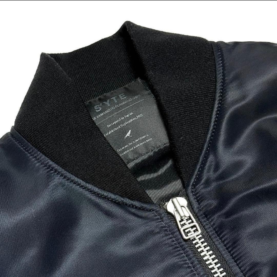 syte yohji yamamotoナイロンオーバーサイズボンバージャケット