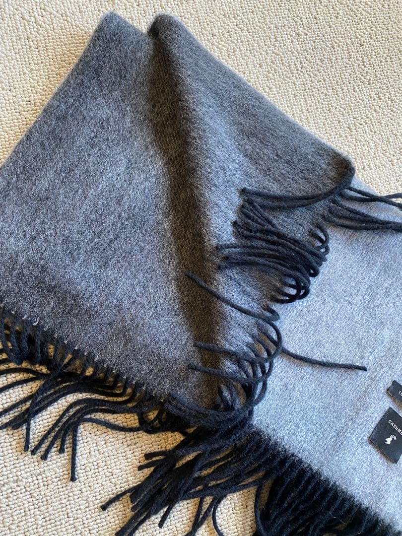 TOMORROWLAND カシミヤ グレー マフラー