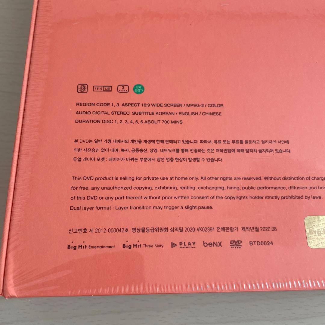 新品 BTS Memories 2019 DVD メモリーズ バンタン