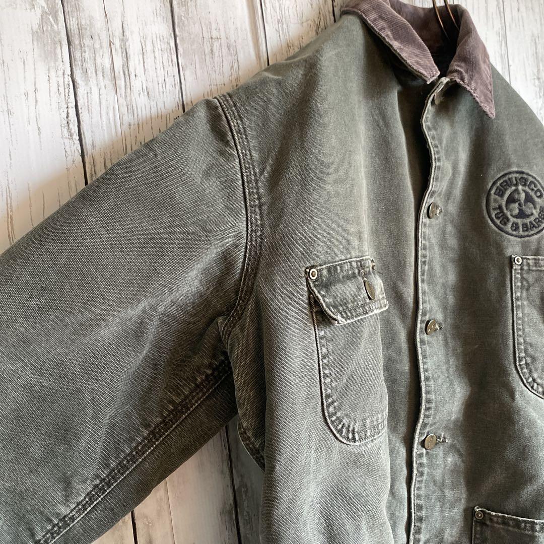 【名作】カーハート ミシガンチョアコート モスグリーン C02 MOS M