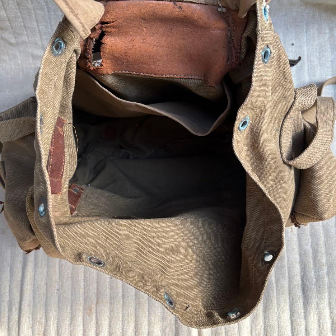 【ww2イギリス軍】【ジャンク】大型リュック×２&フレーム×１　おまけ付き