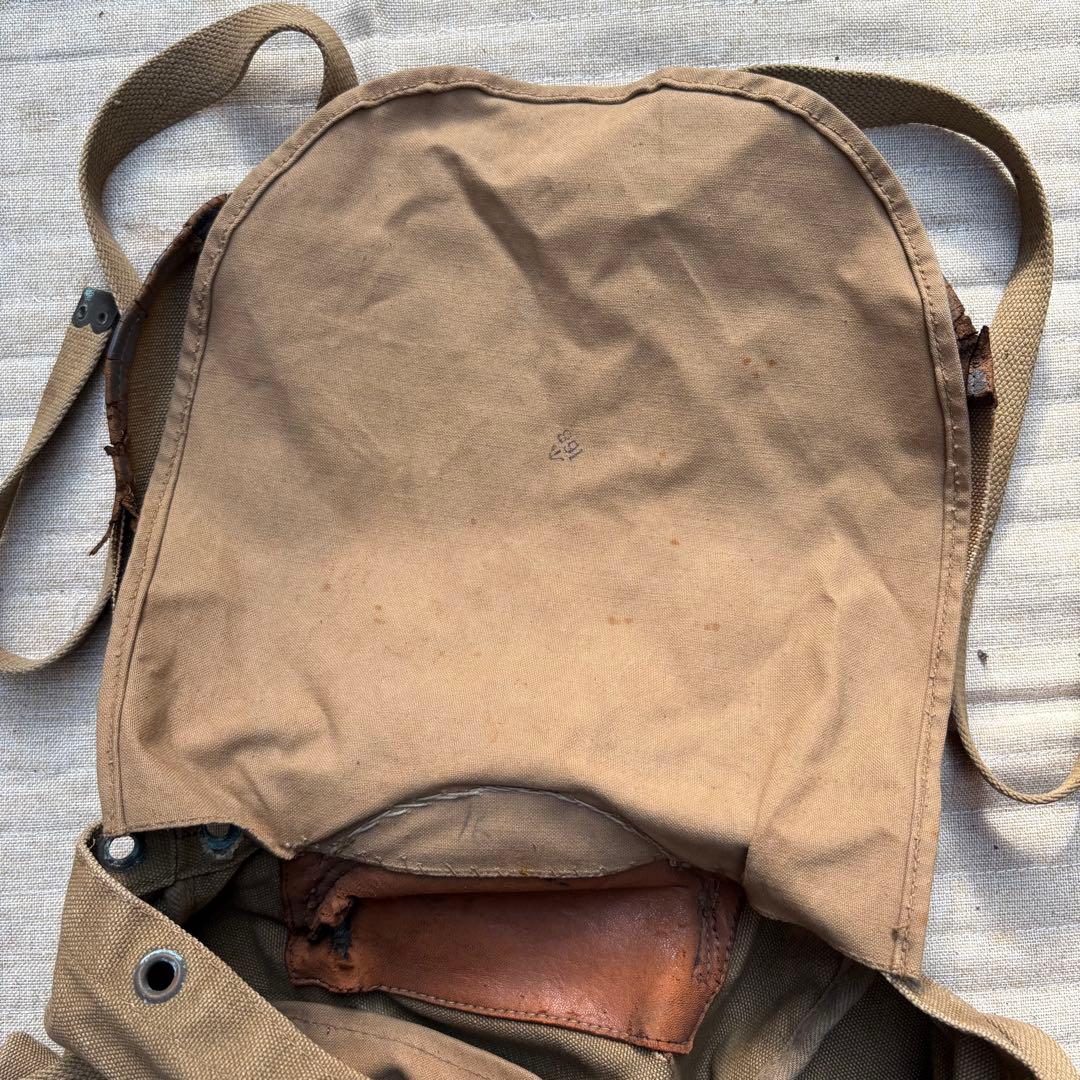 【ww2イギリス軍】【ジャンク】大型リュック×２&フレーム×１　おまけ付き