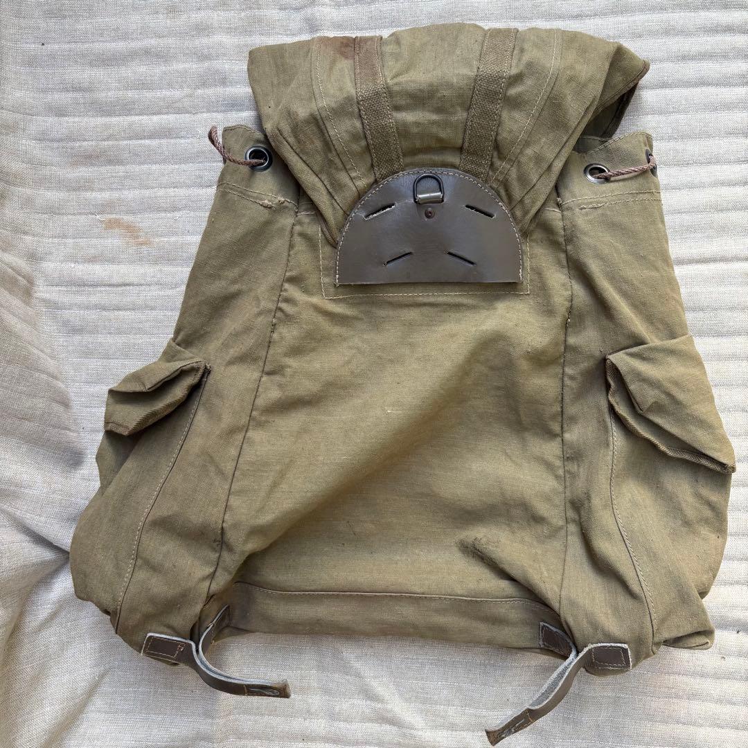 【ww2イギリス軍】【ジャンク】大型リュック×２&フレーム×１　おまけ付き