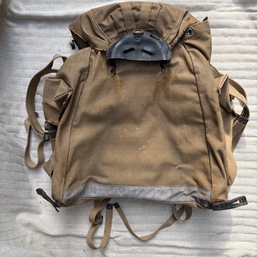 【ww2イギリス軍】【ジャンク】大型リュック×２&フレーム×１　おまけ付き