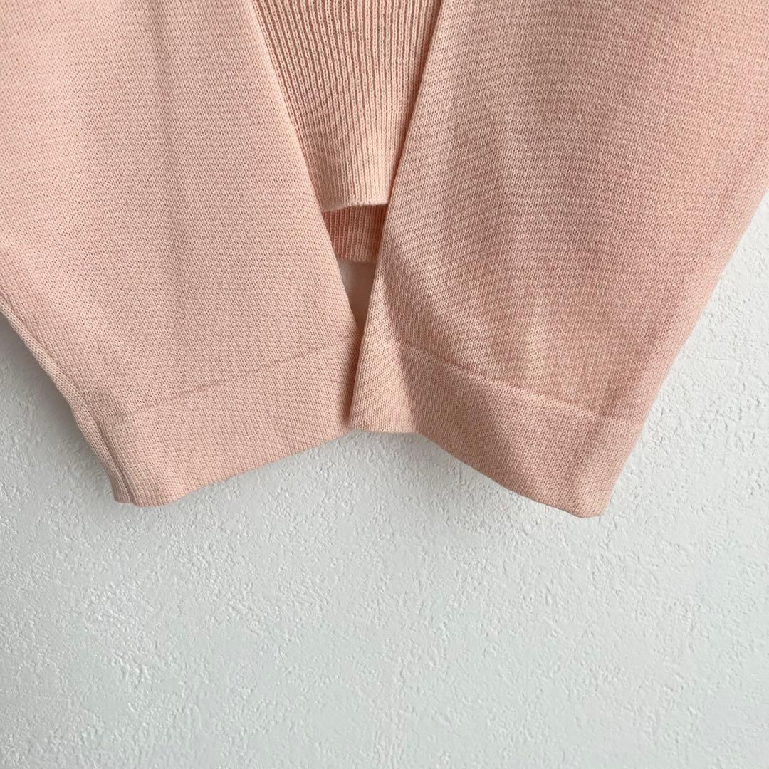 【未使用級✨】HERMES ニット　ポロシャツ　シルク100% セリエボタン