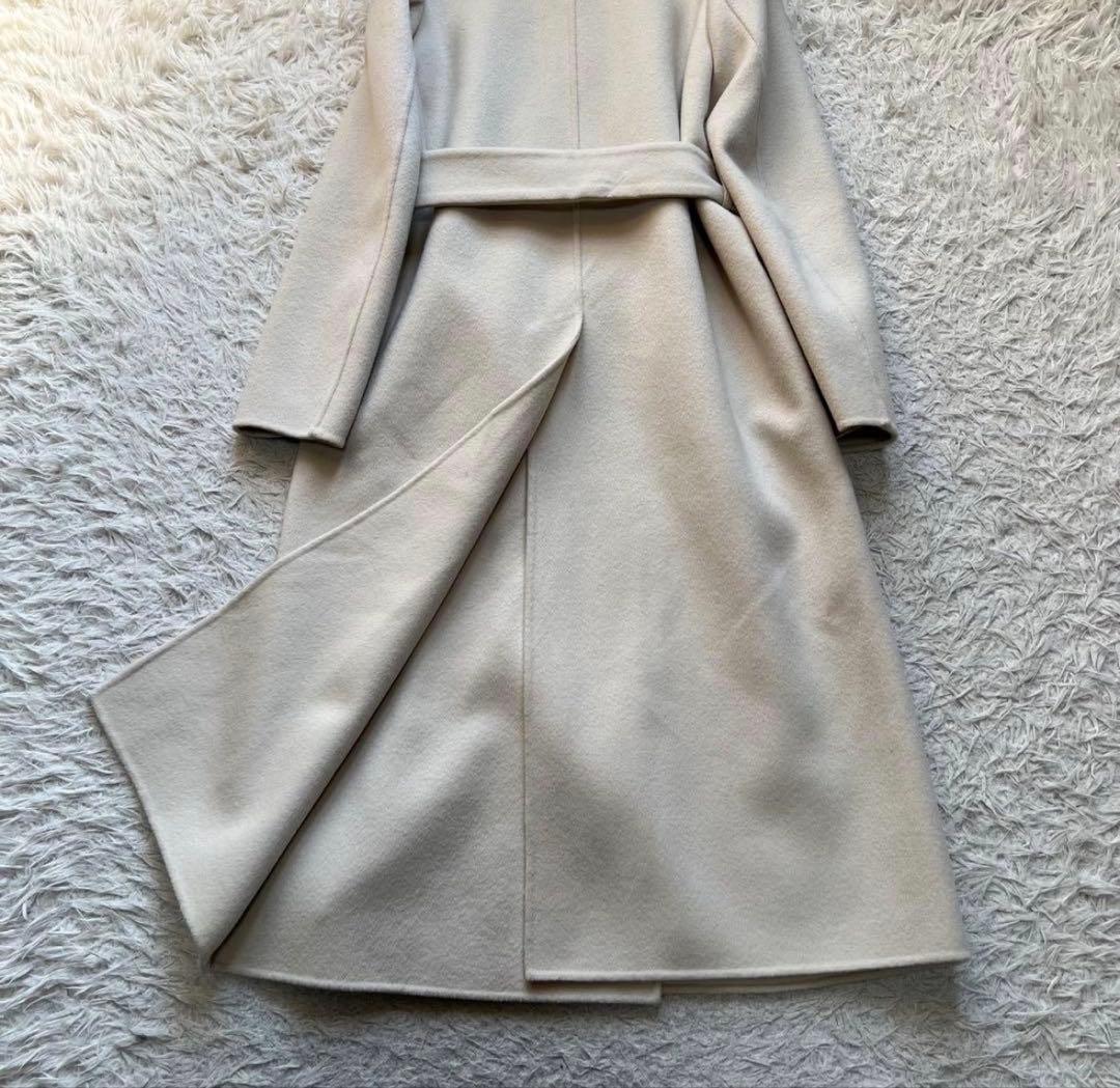 超良品⭐︎22AW エポカ ウールリバーコート ダブルフェイス 38 週末セール