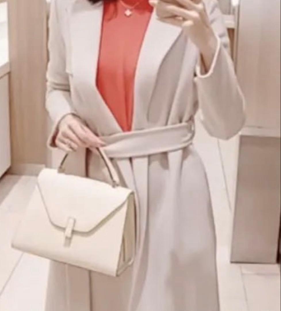 超良品⭐︎22AW エポカ ウールリバーコート ダブルフェイス 38 週末セール