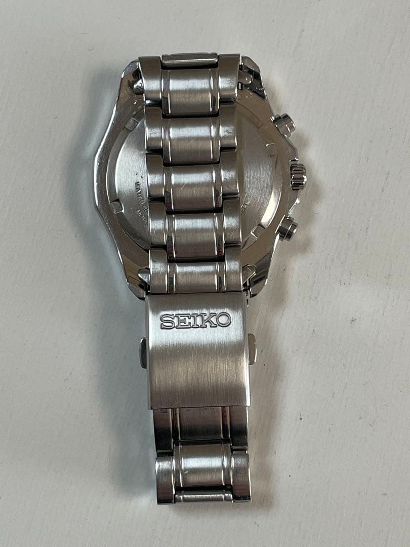 SEIKO ソーラー　クロノグラフ腕時計