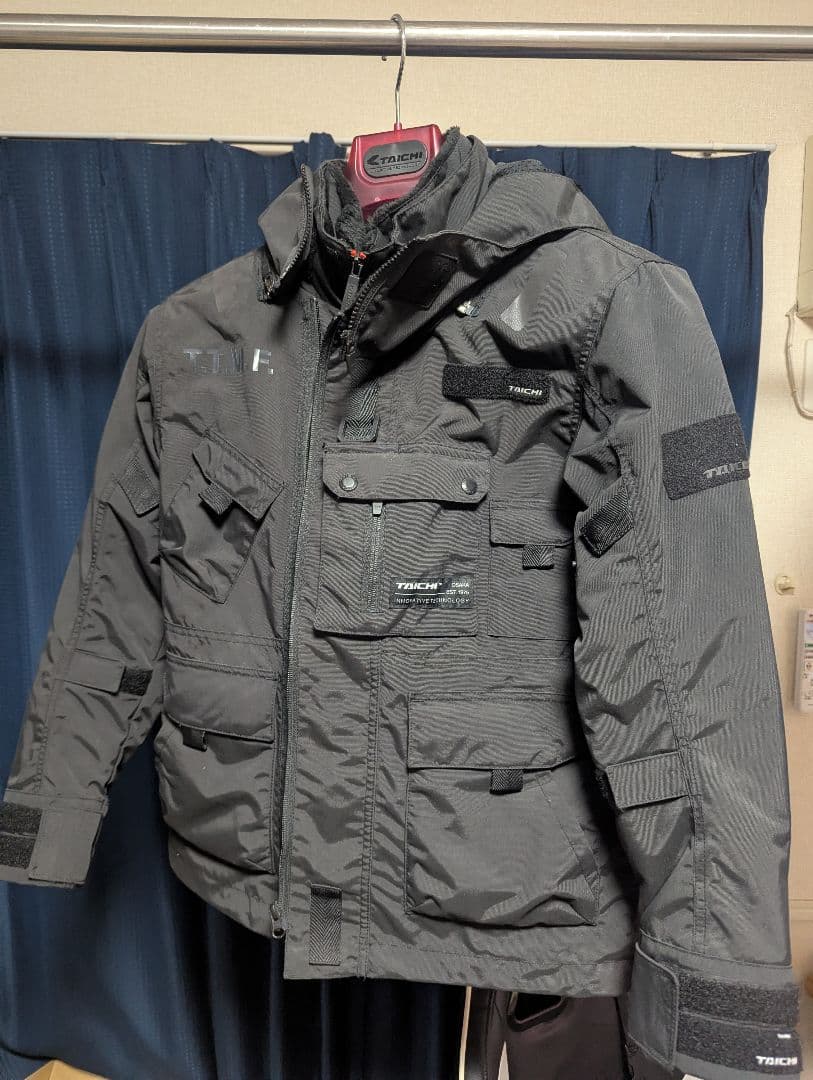 TAICHI RSJ726 防水ジャケット 秋冬 ブラック JP WL