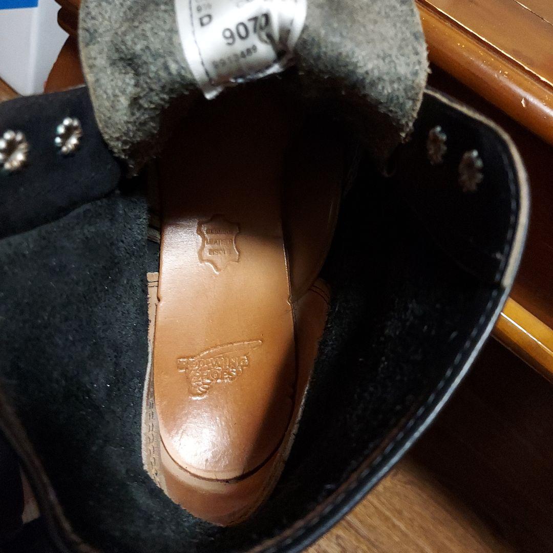RED WING 9070 US9.5D レッドウイング ブラックハーネス 美品