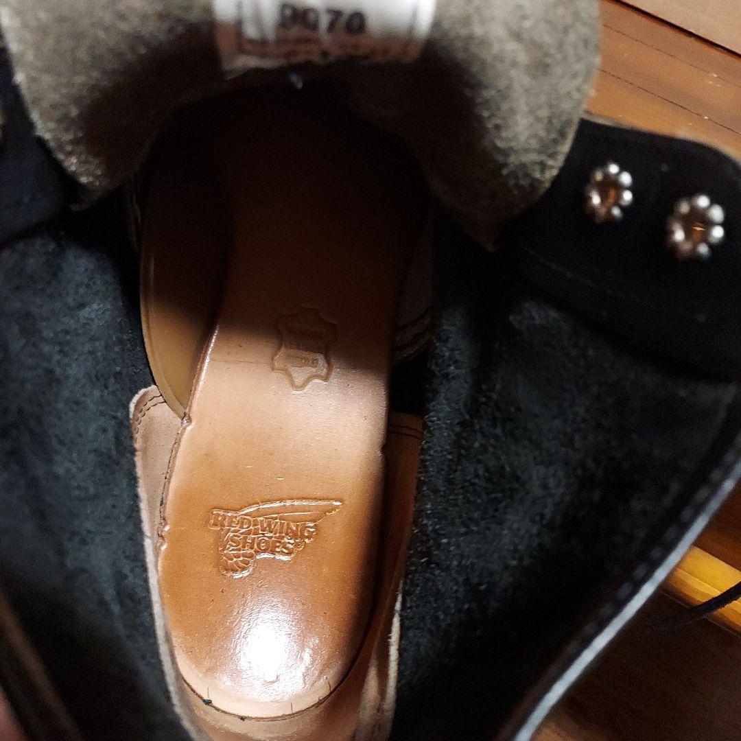 RED WING 9070 US9.5D レッドウイング ブラックハーネス 美品