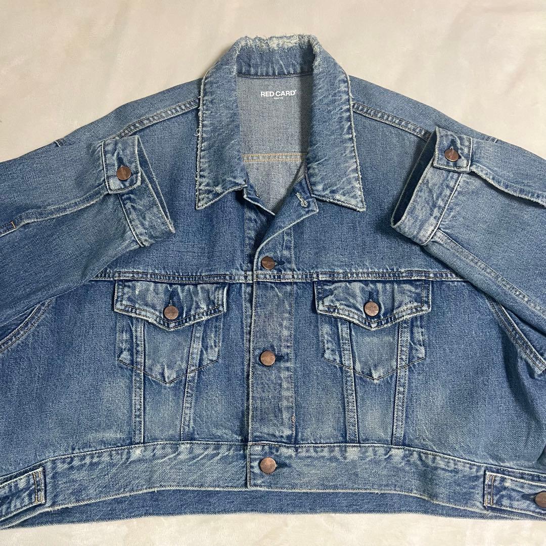 新品未使用！アパルトモン RED CARD DENIM JACKET デニム