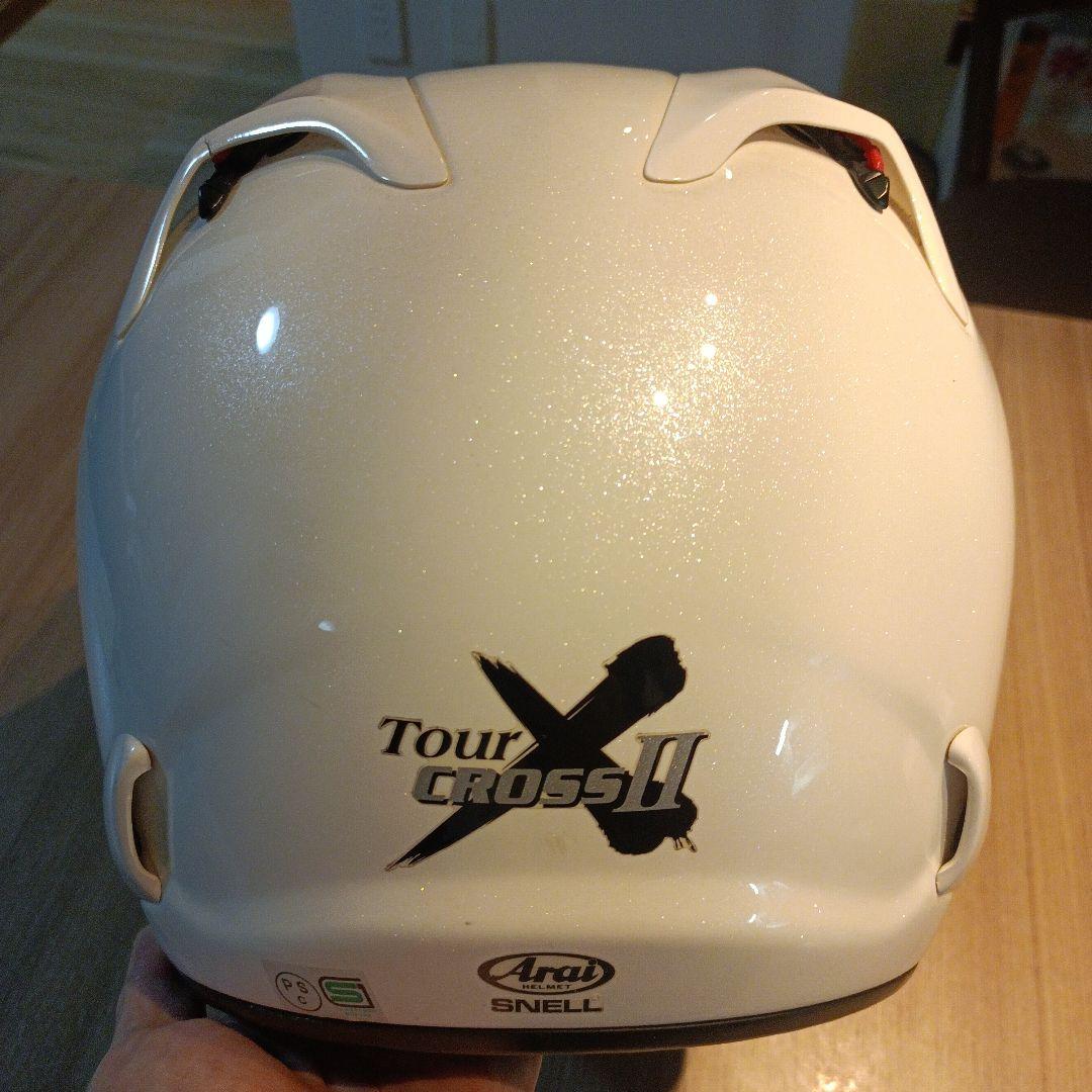 Arai 　ヘルメット 　ツアークロス2　パールホワイト