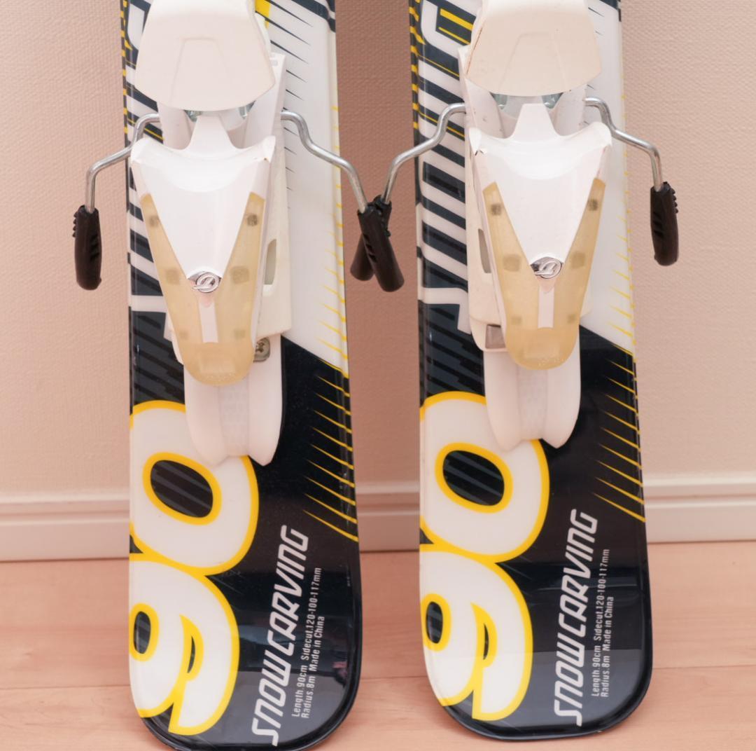 ■■送料無料■CARVING■SCV 90■ショートスキー■調整ビン付■