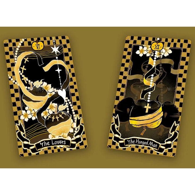 【正規品タロットカード】超レア✨可愛いリンゴのデッキ／限定版ゴールデンアップル