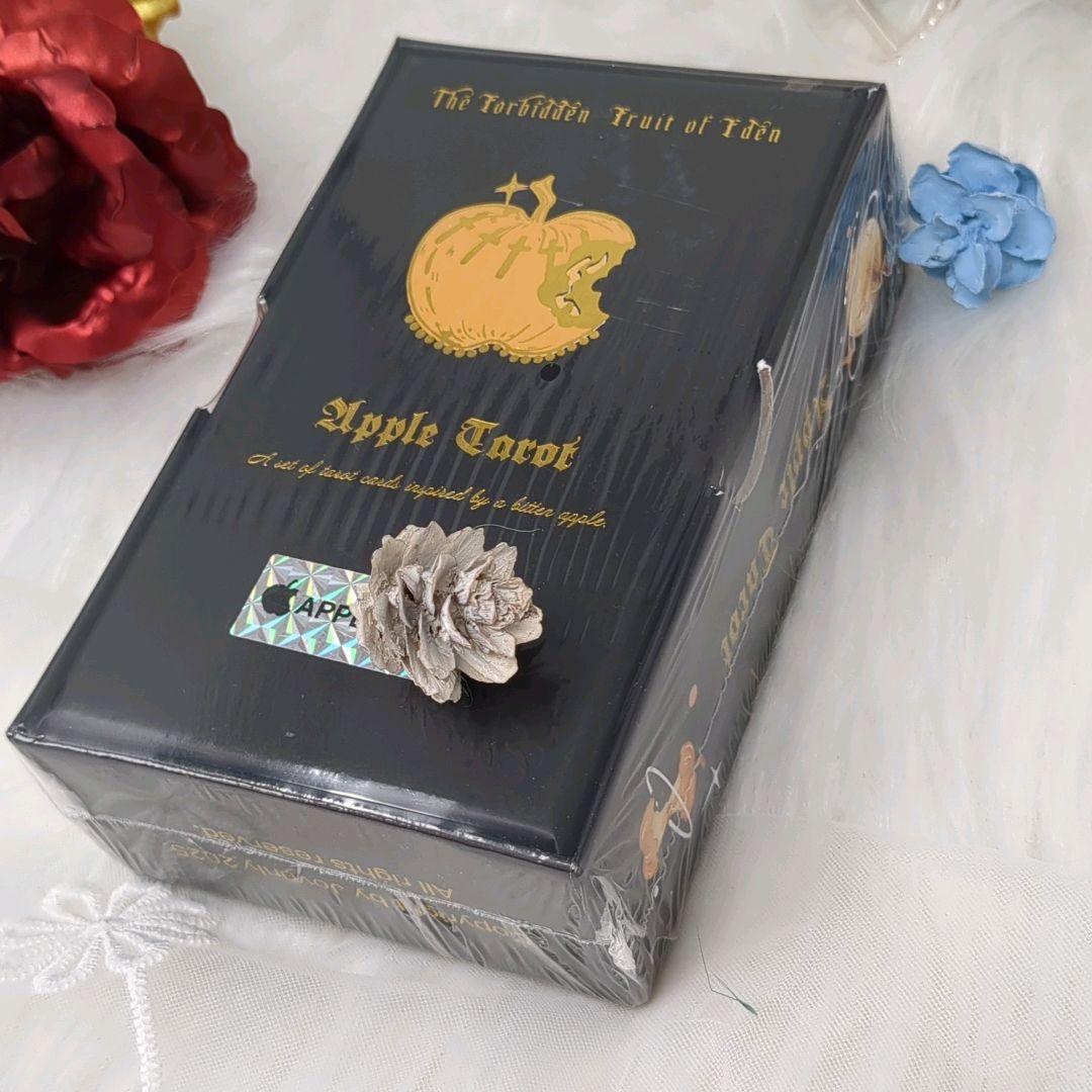 【正規品タロットカード】超レア✨可愛いリンゴのデッキ／限定版ゴールデンアップル
