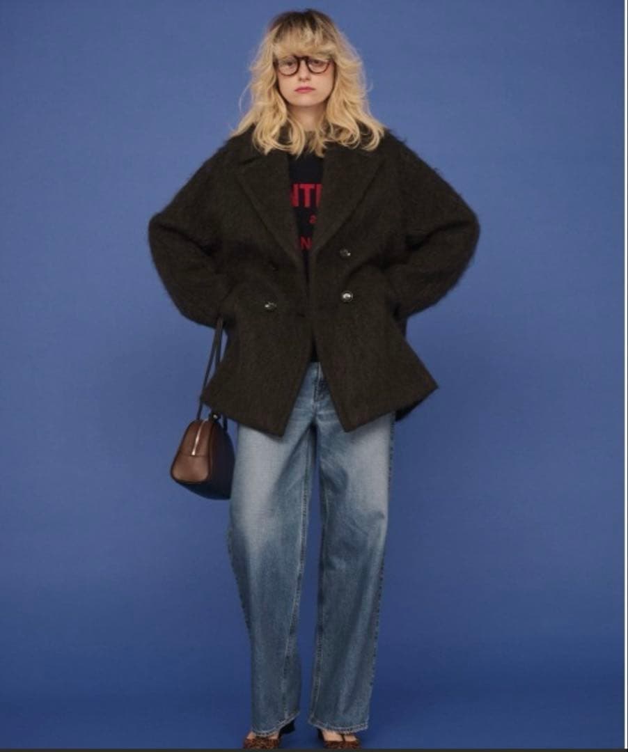 ミッチー様⭐︎専用　Rouge vif シャギーピーコート　36