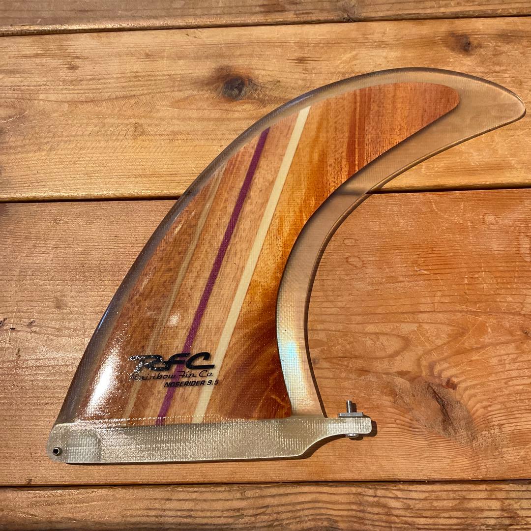 レインボーフィン Noserider9.5 WOODロングボード用
