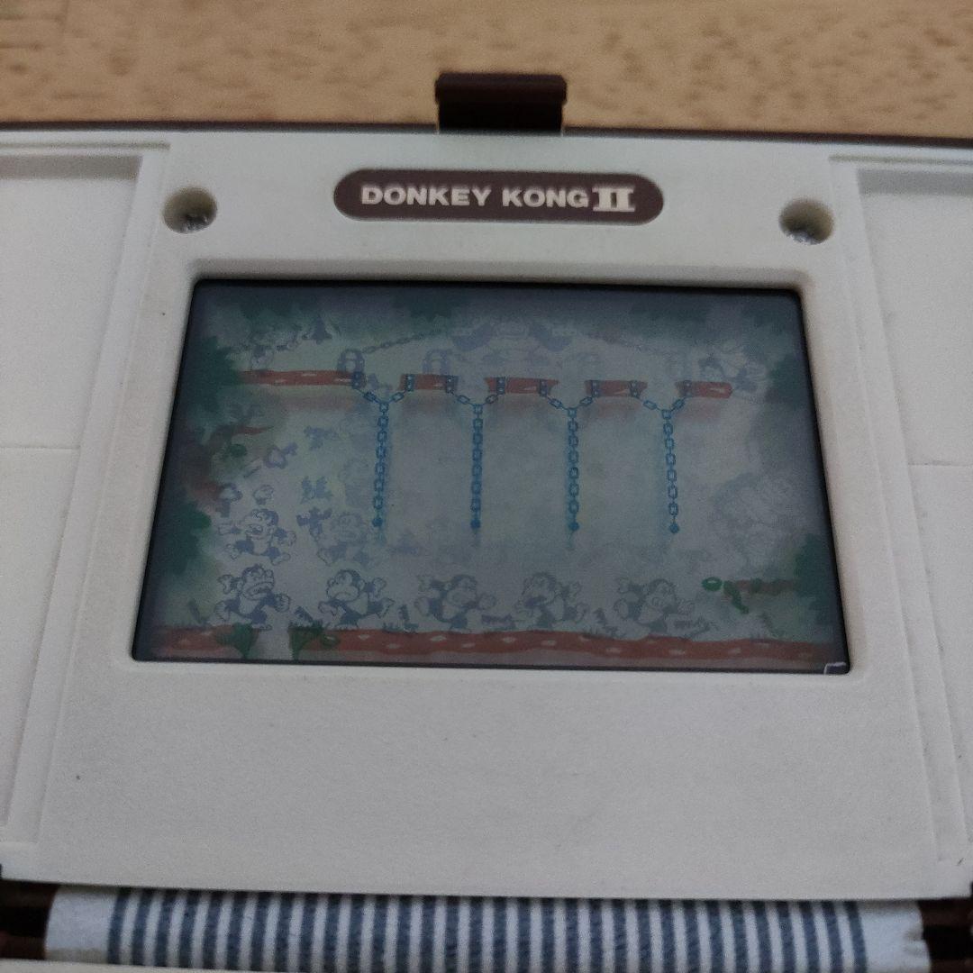 ゲームアンドウォッチ ドンキーコングIIニンテンドー任天堂メンテナンス済み