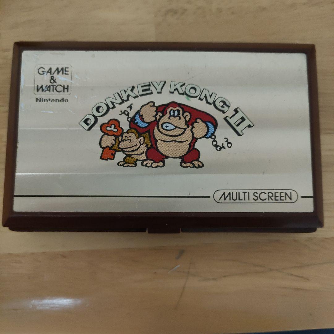 ゲームアンドウォッチ ドンキーコングIIニンテンドー任天堂メンテナンス済み