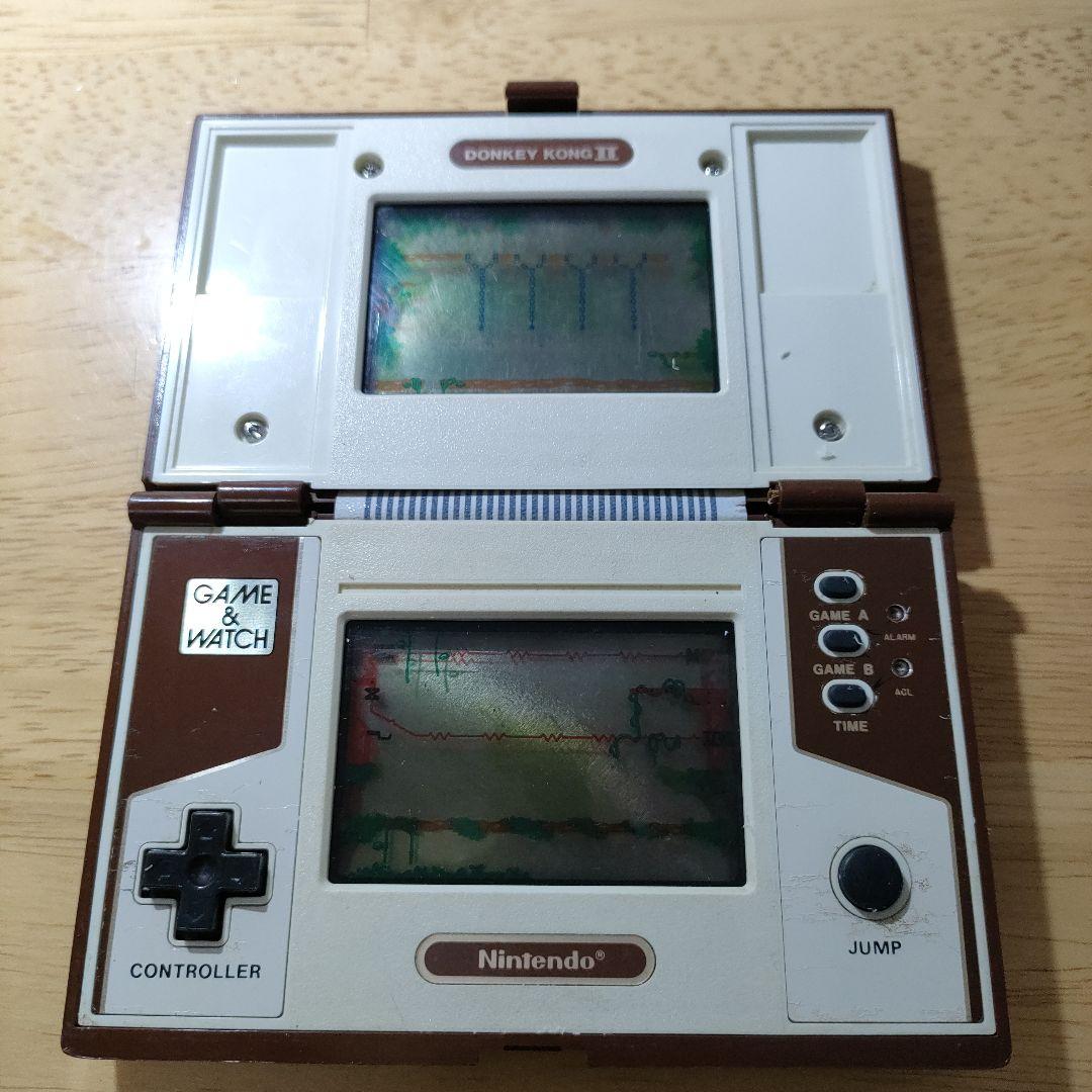 ゲームアンドウォッチ ドンキーコングIIニンテンドー任天堂メンテナンス済み