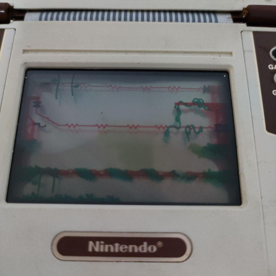 ゲームアンドウォッチ ドンキーコングIIニンテンドー任天堂メンテナンス済み