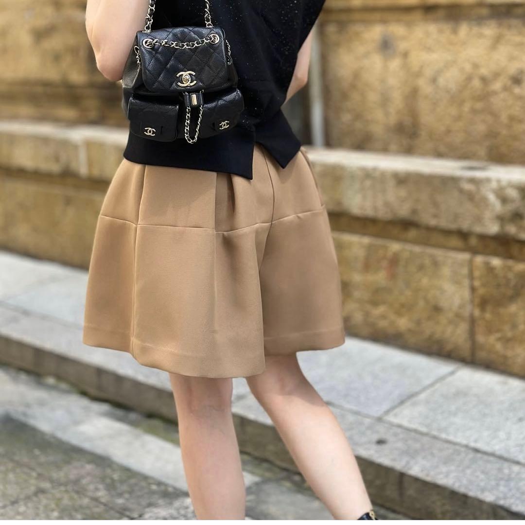 TREFLE+1 タックショートパンツ 02