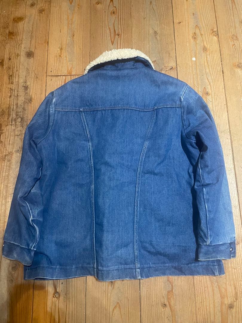 Wrangler デニムジャケット ランチコート USA製 ラングラー