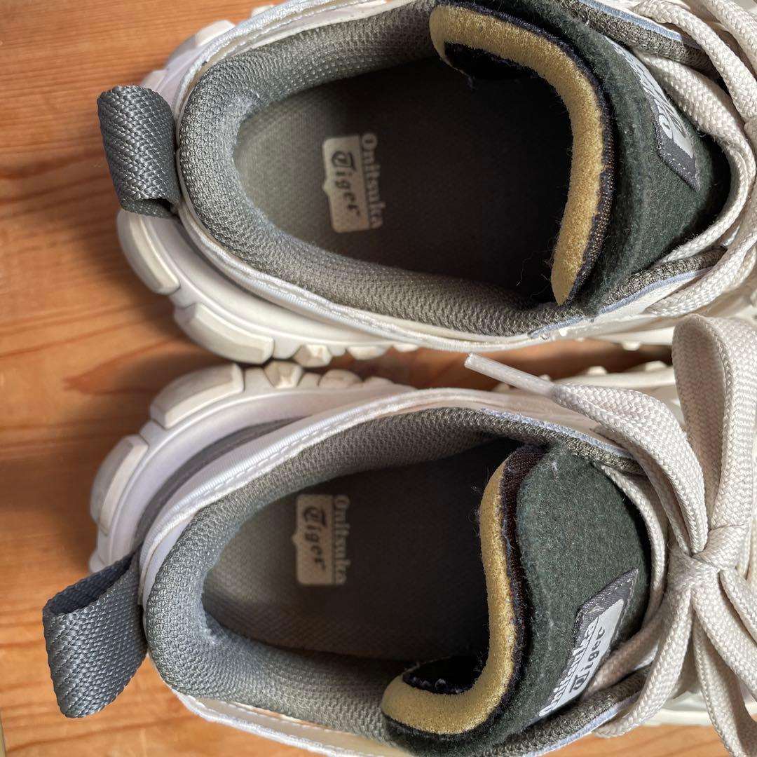 Onitsuka Tiger スニーカー 24.0cm ホワイト/グレー