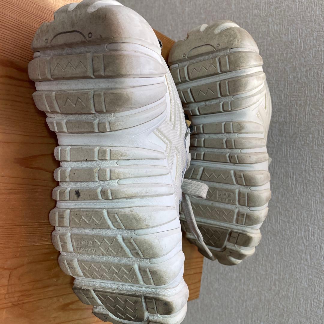 Onitsuka Tiger スニーカー 24.0cm ホワイト/グレー